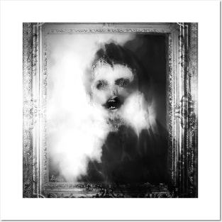 Mirror Ghost fetch Doppelgänger wraith revenant scary reflection Bloody Mary Posters and Art